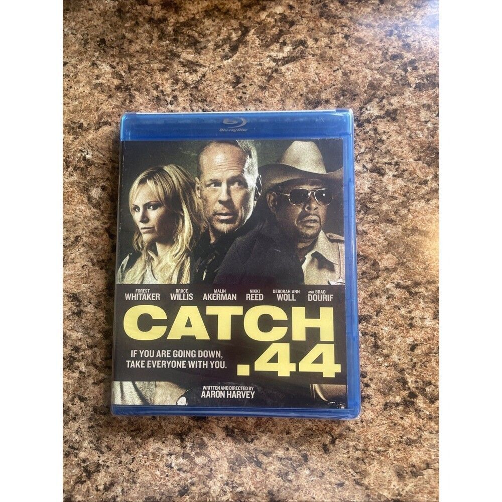 Catch .44‎ Blu-ray Disc 2011 Forest Whitaker, Bruce Willis New Factory Sealed